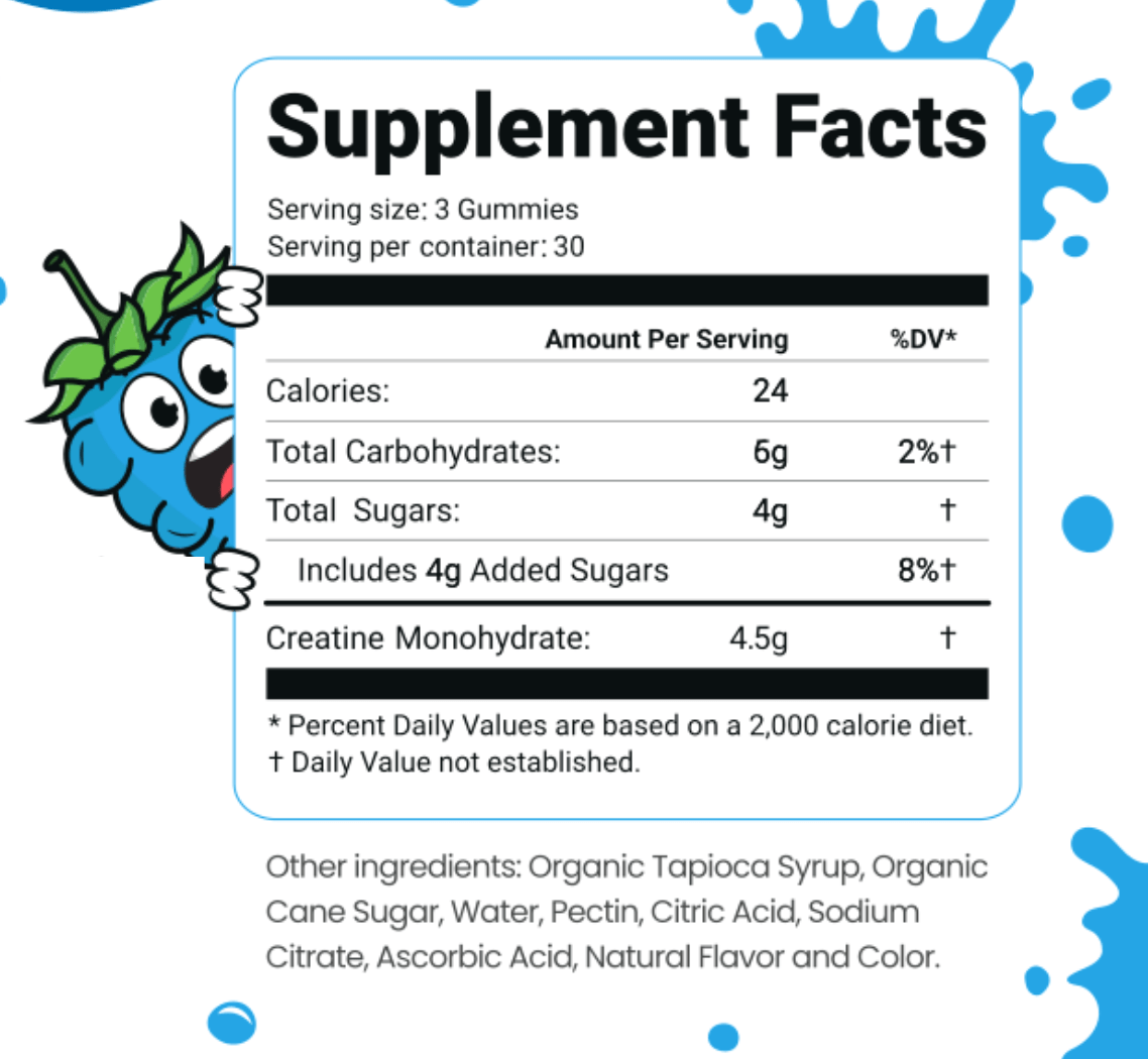 Creatine Monohydrate Gummies - Crave