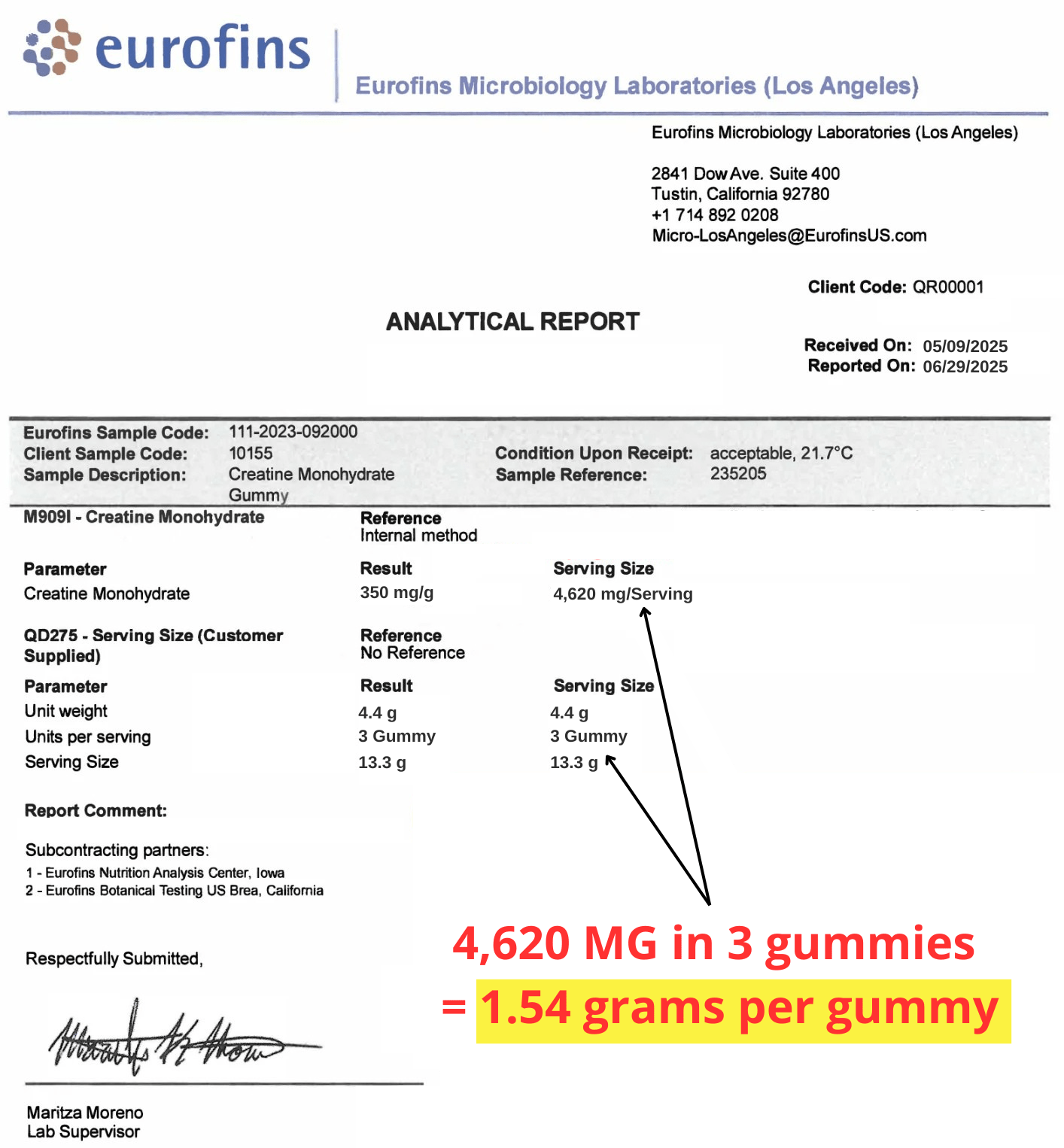 Creatine Monohydrate Gummies - Crave
