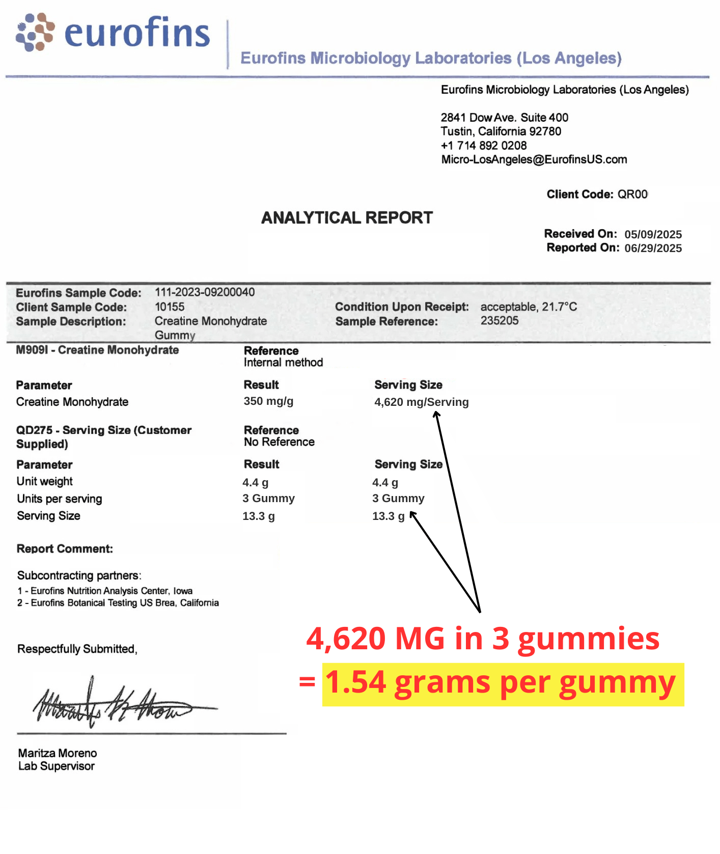 Creatine Monohydrate Gummies - Crave