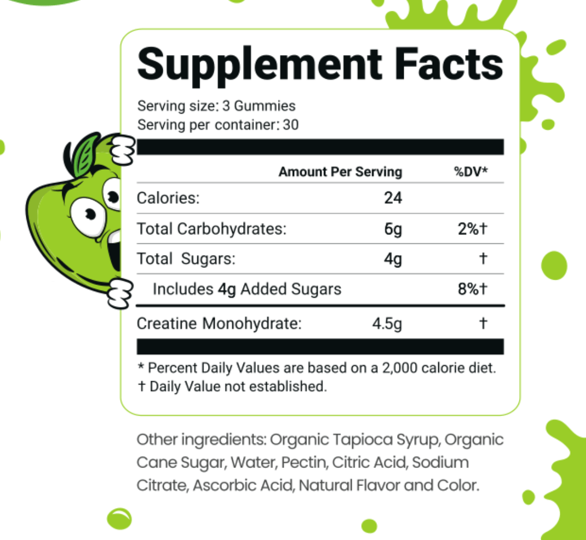 Creatine Monohydrate Gummies - Crave